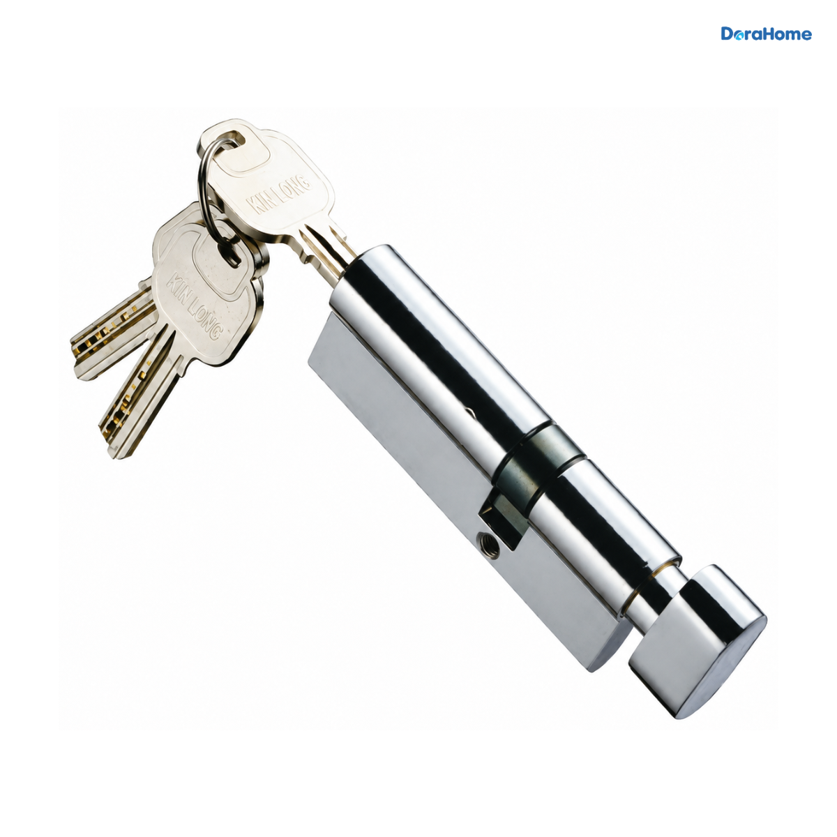 Lõi khóa 1 đầu chìa núm vặn mở trong KIN LONG KIL3247/T